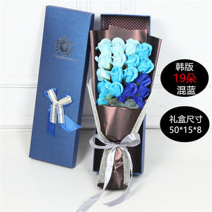 AF4011 18 pièces bouquet <span class=keywords><strong>de</strong></span> savon rose boîte-cadeau mère fleur <span class=keywords><strong>de</strong></span> vacances cadeau créatif fleur <span class=keywords><strong>de</strong></span> savon à œillet - Product Image 5