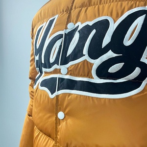Custom Best Quality <b>Padded</b> Coats Bubble Clothing Outdoor Zip up Jackets Embroidery Patch logo Button Puffer Jacket Manufacturer - Product Image 6