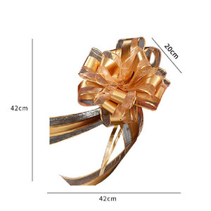 8 Inch <strong>Ribbon</strong> Bows Pull Bows <strong>Ribbon</strong> Organza Organdy Curly Gift <strong>for</strong> <strong>Car</strong> Wedding - Product Image 6