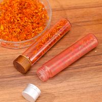 Pot de stockage pour safran de 22 mm de diamètre, 30 ml de volume, avec joint sécurisé, bouchon à vis, logo et couleur personnalisés