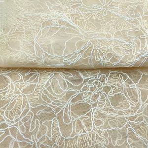 Nouvelle dentelle en tissu double face, dentelle guipure, broderie, utilisée pour les robes longues pour femmes, dentelle de mariage, accessoires de robe de soirée - Product Image 1