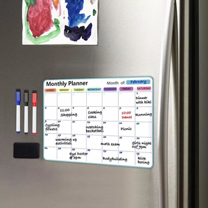 Tùy Chỉnh Hàng Tuần Tủ Lạnh Nam Châm Hàng Tháng Hàng Ngày Từ Lịch Cho Tủ Lạnh Nam Châm A3 A4 Từ Hàng Tháng Kế Hoạch Và Lịch - Product Image 2