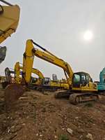 Excavadora Hidráulica Usada Komatsu PC220 de 22 Toneladas, Excavadora Mediana Komatsu PC220, Bomba de Caja de Cambios, Rodamiento, Precio Más Bajo, Barato