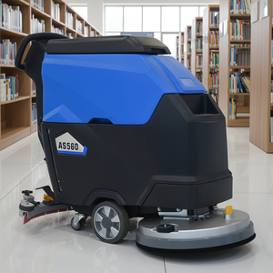 Machine de <span class=keywords><strong>nettoyage</strong></span> de sols industrielle compacte à conducteur marchant à pied, électrique, de haute qualité, pour usage commercial - Product Image 1