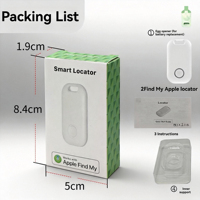 Mini traceur GPS intelligent, Air Find My Device, localisation mondiale, téléphone Apple, portefeuille perdu, chien, enfant, voiture