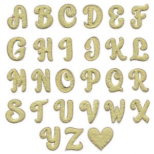 New Design Iron on Cartoon Morandi Color Embroidered Chenille Lover Heart Letter Patch - Product Image 3