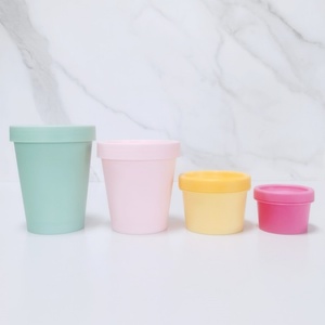 Muestra Gratuita de Crema Corporal Colorida Rosa, Blanca, Verde y Amarilla, Frascos Cosméticos de PP para Cuidado de la Piel - Product Image 5