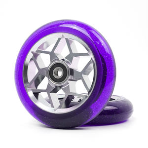 Dreifarbige <span class=keywords><strong>PU</strong></span>-<span class=keywords><strong>Scooter</strong></span>-Räder 110 mm, Custom Pro Stunt-<span class=keywords><strong>Scooter</strong></span>-Räder - Product Image 2