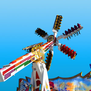 Attrazione Mega Tornado: Giro Veloce e Emozionante per Parchi Divertimento - Product Image 3