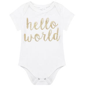 Conjuntos de Ropa de Verano para Bebés, Trajes de Romper Elegantes y Sencillos para Niñas, de Proveedores Chinos - Product Image 1