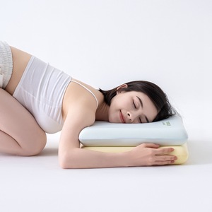 Oreiller en mousse à mémoire de forme rectangulaire, fermeté moyenne, soutien cervical pour adultes et enfants, utilisation en chambre à coucher - Product Image 2