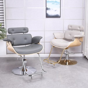 Fauteuil de Barbier Hydraulique Premium avec Siège en Cuir PU Réglable en Hauteur, Qualité Commerciale pour Salon et Barbier - Product Image 6