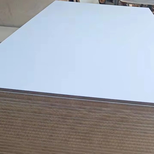 Venta al por Mayor de Fábrica: Tablero <span class=keywords><strong>MDF</strong></span> E1 E2 Moderno y Ecológico, Melamina Lisa Impermeable de 2mm-24mm para Muebles y Gabinetes - Product Image 3