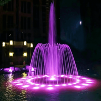 Fuente Musical Portátil Pequeña de Acero Inoxidable Premium, Hecha a Medida para Jardín o Villa