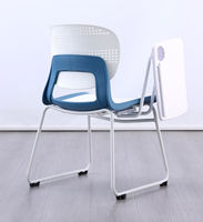 Chaise de bureau ergonomique moderne en mousse à mémoire de forme, tissu en maille polyester résistant à l'usure, accoudoirs réglables pour la maison, le bureau et l'école