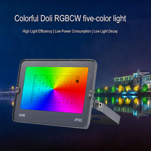 Projecteur LED intelligent RGB 30W AC, haute luminosité, IP66, coque en aluminium pour extérieur, éclairage intelligent multicolore pour jardin - Product Image 6