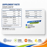 Prix de gros OEM/ODM pour les fabricants de suppléments en poudre BCAA, poudre BCAA avec vitamines pour booster l'énergie