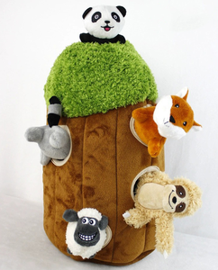 Songshantoys Hond Speelgoed Huisdier Accessoires Huisdier Knuffel Dier Geluid Maker Boom Gat Octopus Luie Eekhoorn Dier Kauwspeelgoed Voor Hond - Product Image 2