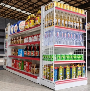 Étagères de supermarché sur mesure en acier laminé à froid, capacité 120-150 kg, type rayonnage de magasin - Product Image 6