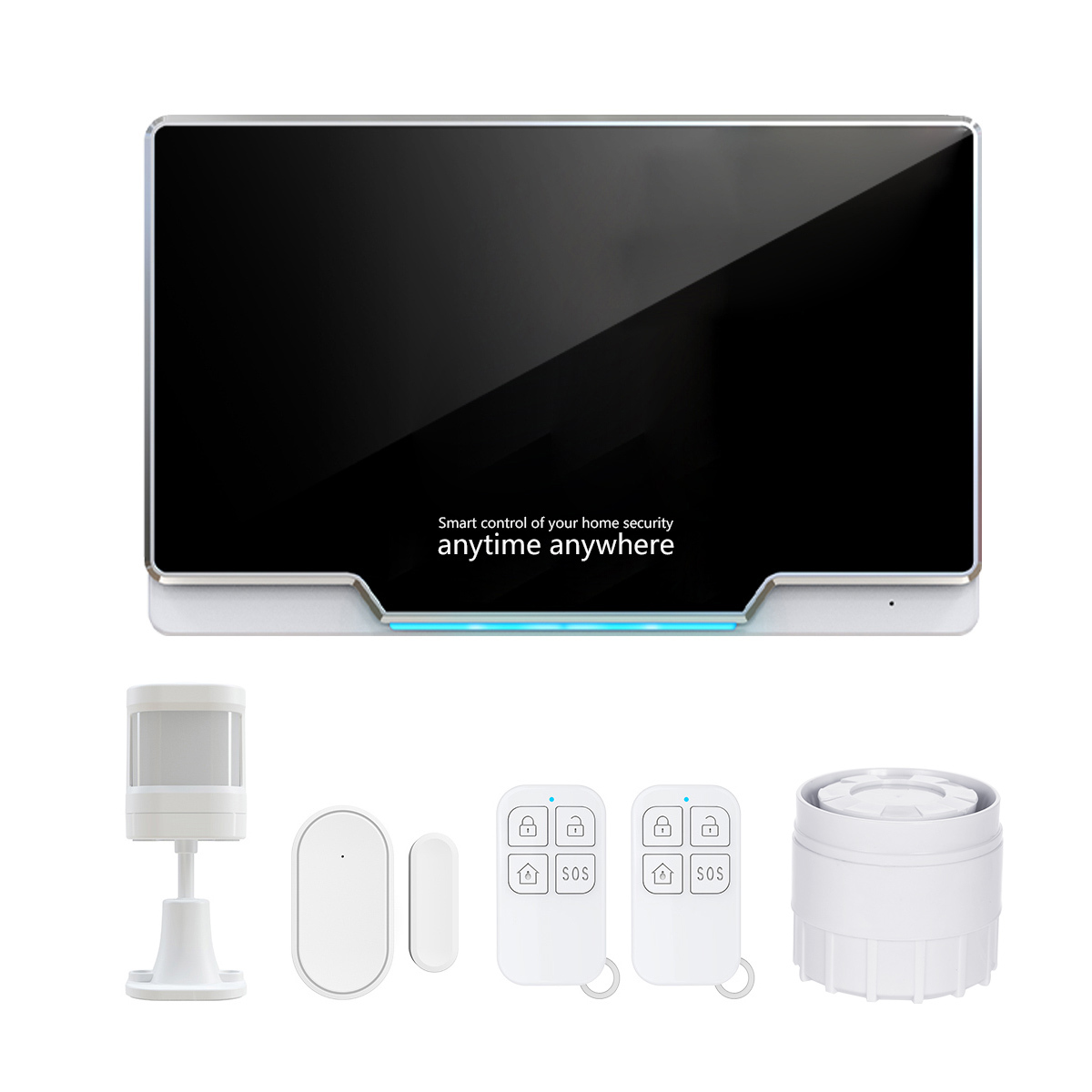 Supplier Sale Tuya Smart Home Security System WiFi Alarm System with Alexa & IFTTT Support Plastic Material · image 2