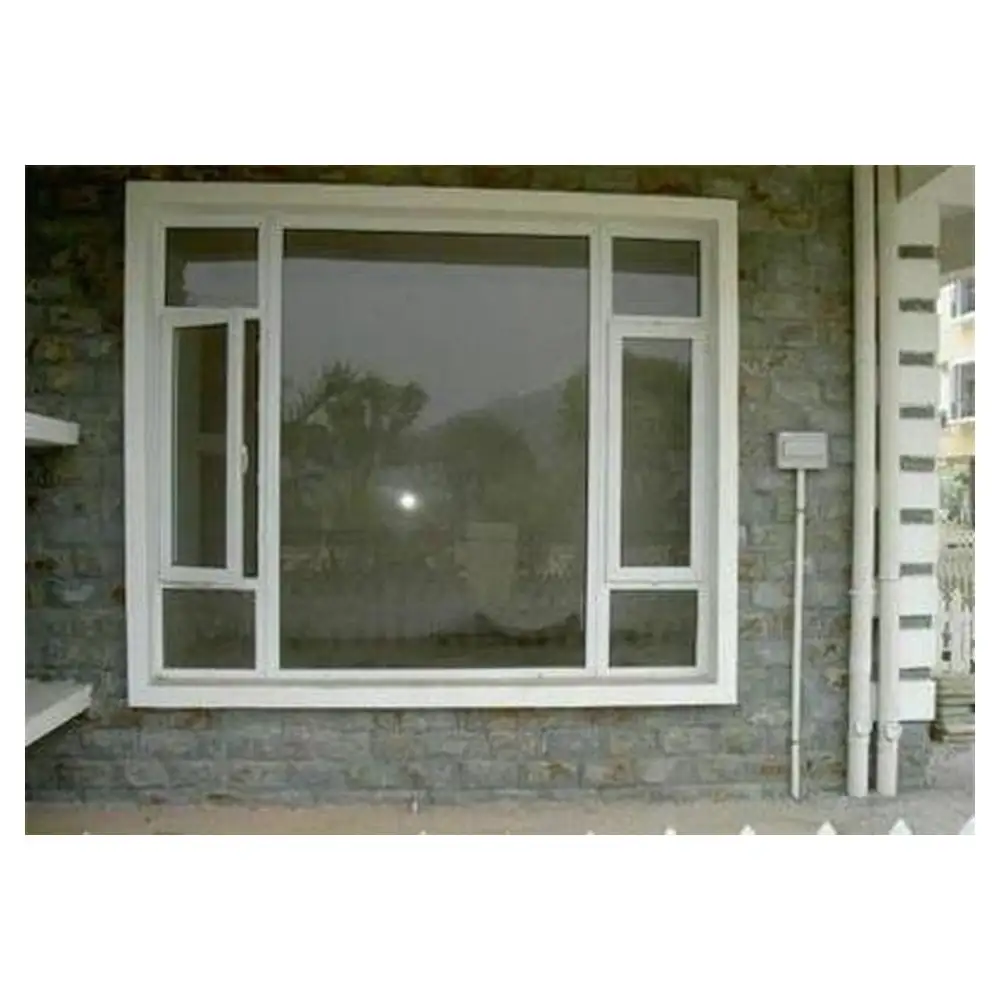 Prima upvcホーム窓と窓用蚊帳付きドア折りたたみ式upvc窓