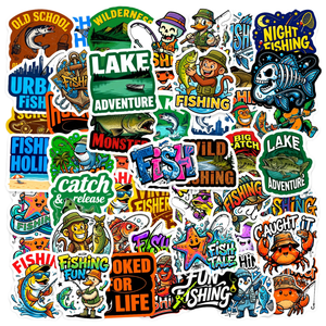 Autocollants décoratifs de dessins animés pour ordinateur portable, skateboard, bagages, voiture, autocollants imperméables de film d'animation Rat Fink, vente directe d'usine - Product Image 3