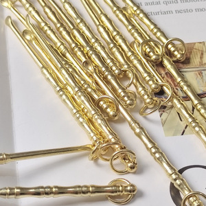 Curettes d'oreille en alliage de bambou, styles neufs et anciens, vente en gros. - Product Image 3