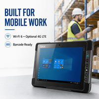 Getac T800 Series 8GB Pantalla capacitiva Tablet PC para logística pública Fabricación de petróleo y gas 4G Intel Uso industrial