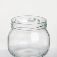 Bocaux en verre Paragon de 200ml les plus vendus-de qualité alimentaire pour jus de gelée de bonbons aux épices-Capuchon en métal sécurisé-Fournir une personnalisation