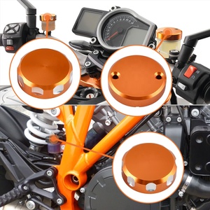 Tapa de Depósito de Freno y Embrague Delantero y Trasero NiceCNC para KTM 1290 SUPER <span class=keywords><strong>DUKE</strong></span> R GT 2014-2019 2020 1190 RC8 2008-2010 - Product Image 2