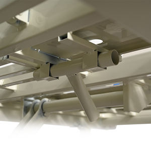 कारखाने-प्रत्यक्ष कोल्ड रोल्ड स्टील अस्पताल बिस्तर 2-क्रैंक एडजस्टेबल बैकरेस्ट लेग ऊंचाई (1 वर्ष) - Product Image 5