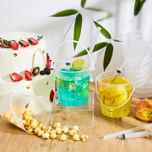 Seringues en plastique de 1.5 oz avec couvercles, récipients moyens parfaits pour les verres à liqueur en plastique - Product Image 4