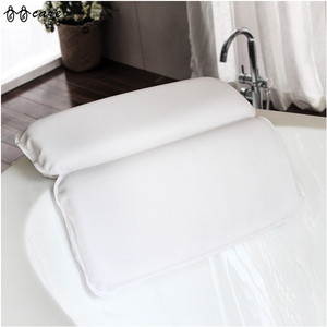 BBCare Spa Bath Pillow, Luxury 2 Panel Design Bathtub Pillows for Shoulder and Neck Support with 7 Suction Cups