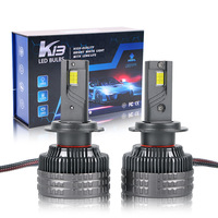 Ampoules LED pour phares de voiture Aurora Hi-Power série K13, LED auto 120W 240W compatibles H1 H4 H3 H7 H13 9005 D2H 9006 9004 9007