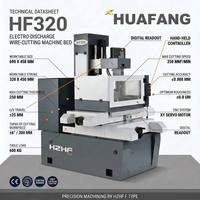 Máquina de Corte por Hilo CNC EDM Automática de Alta Precisión HF320PE |   Corte por Descarga Eléctrica para Moldes y Matrices |   380V 2.5kW |   CE