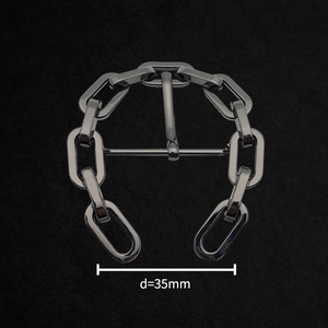 <span class=keywords><strong>2025</strong></span> Cổ Điển 3.5 Kim Loại Eo Phụ Kiện Có Thể Điều Chỉnh Kim Khóa Phổ Biến Móng Ngựa Chuỗi Hợp Kim Pin Vành Đai Khóa Cho Vành Đai - Product Image 6