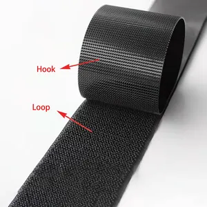 25mm 30mm soft hook webbing for garment nylon soft injection hook and loop tape for baby diapers