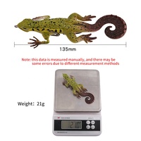 Nouvelles leurres de pêche à motif Gecko, appât souple 135mm/21g, caméléon avec hameçon, appât artificiel en gel de silice pour le bar