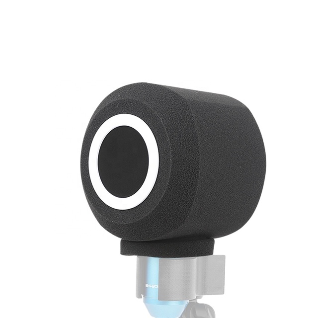 Small Live Karaoke Recording Equipment Microphone Soundproof Cover Windproof Noise Reduction Dynamic Microphone Sponge Cover