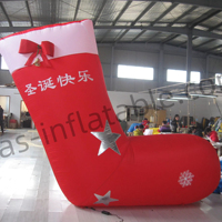 Venta caliente decoraciones navideñas inflables con luces LED interior al aire libre patio fiesta decoración conjunto