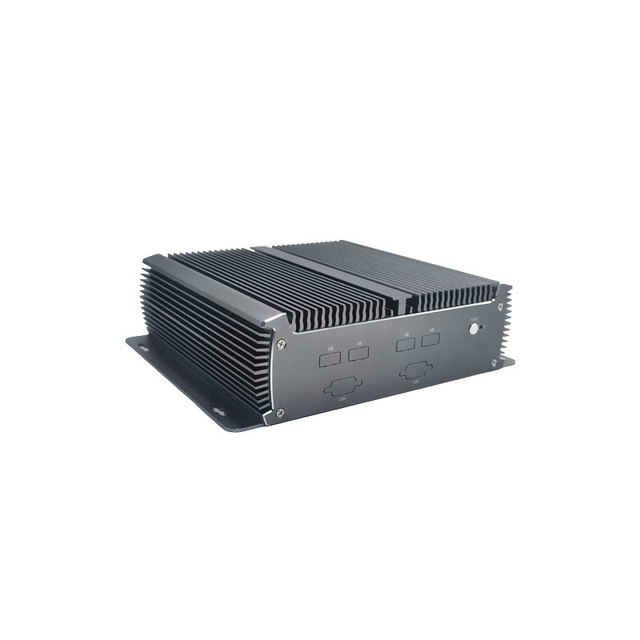 Rugged Fanless Core I5 4200U/5200U Industrial Embedded Computer Dual Lan 6 Com RS485 RS232 4G LTE SIM Slot Digital Signage