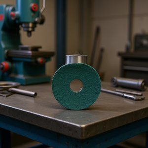 TTAKE Zirconium Abrasive <b>Disc</b> 120 Grit With Ab7070 Female Quick Coupling Fibre And Velcro <b>Discs</b> For Grinding Wheels - Product Image 3