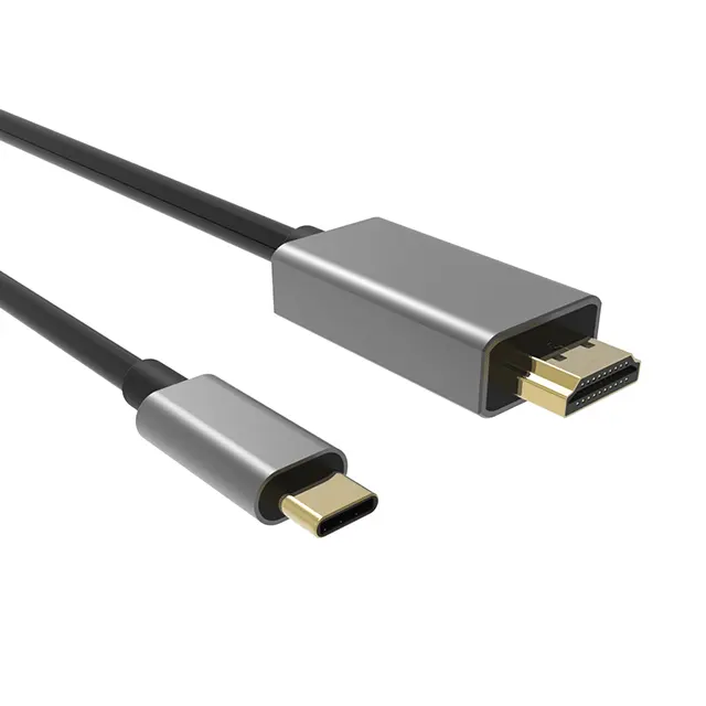 Custom Aluminum USB Type C 3.1 to HDMI 2.1 Adapter 8K Video Cable Converter for Laptops PC Tablets