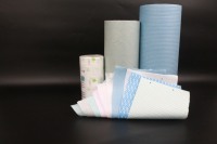 Kain Nonwoven Spunlace OEM, Tisu Kering, Tisu Basah, Terbuat dari Pulp Kayu, PP, Polyester, Viscose, Embossed, Parallel Lapping, Kain Nonwoven Spunlace