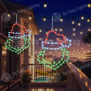 Luces decorativas navideñas LED de colores con clasificación IP65 para el hogar, patio y eventos. - Product Image 6