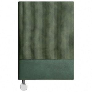 Customizable PU Leather Hardcover Daily Weekly Planner Journal Writing Notebook with <b>Pen</b> Holder - Product Image 1