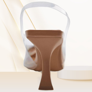 Offre Spéciale demi-chaussures sandales à talons transparents pantoufles pour femmes - Product Image 6