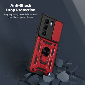 Schiebefenster 2 in 1 Coque De Telefon 360 Ring Telefon hülle Rückseite für <span class=keywords><strong>Infinix</strong></span> Hot 50 Pro 4G Hinweis 40 5G Zero 30 Plus 50i 50X - Product Image 6