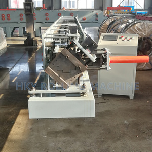 완전 자동 강철 도어 프레임 만들기 기계 내화 금속 강철 도어 프레임 롤 성형 기계 - Product Image 2