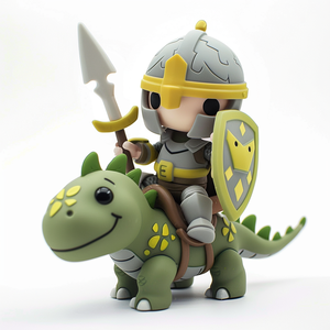 Action Art Vinyl Miniature Figure Collection Sofubi Pvc Pop Soft Figurine En Vinyle Personnalisée - Product Image 2